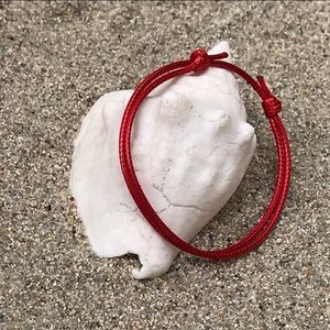 “Cinch” Rope Bracelet | Red